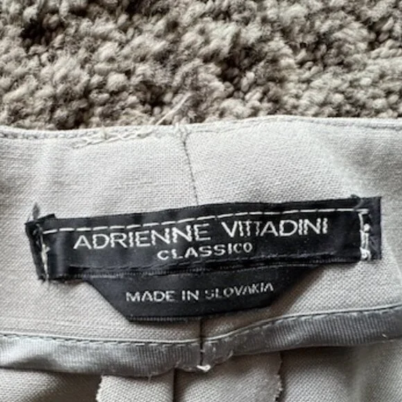 Adrienne Vittadini light grey pants suit for Women size 8 - Picture 4 of 8